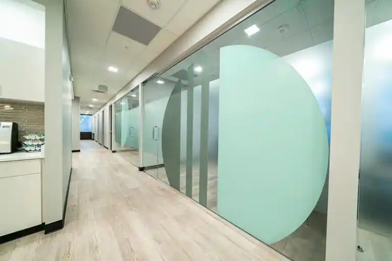 entrance to hallway 